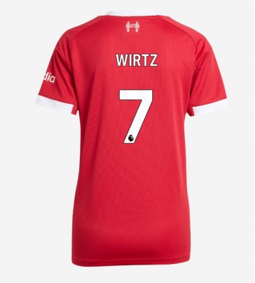 Liverpool Florian Wirtz #7 Hemmatröja Dam 2025-26 Kortärmad